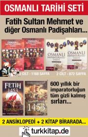 Osmanlı Tarihi Seti  (2 Ansiklopedi + 2 Kitap)Fatih Sultan Mehmet ve Diğer Padişahlar