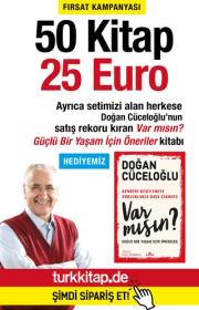 50 Kitap 25 Euro - Var Mısın? Güçlü Bir Yaşam İçin Öneriler Kitabı Hediye!